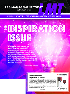 LMT - June '22 Issue LMT Issue on Table Screen Facing Left